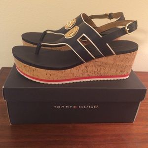 New Tommy Hilfiger Wedge Sandal
